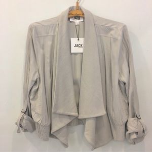 Jack by BB Dakota grey crop jacket